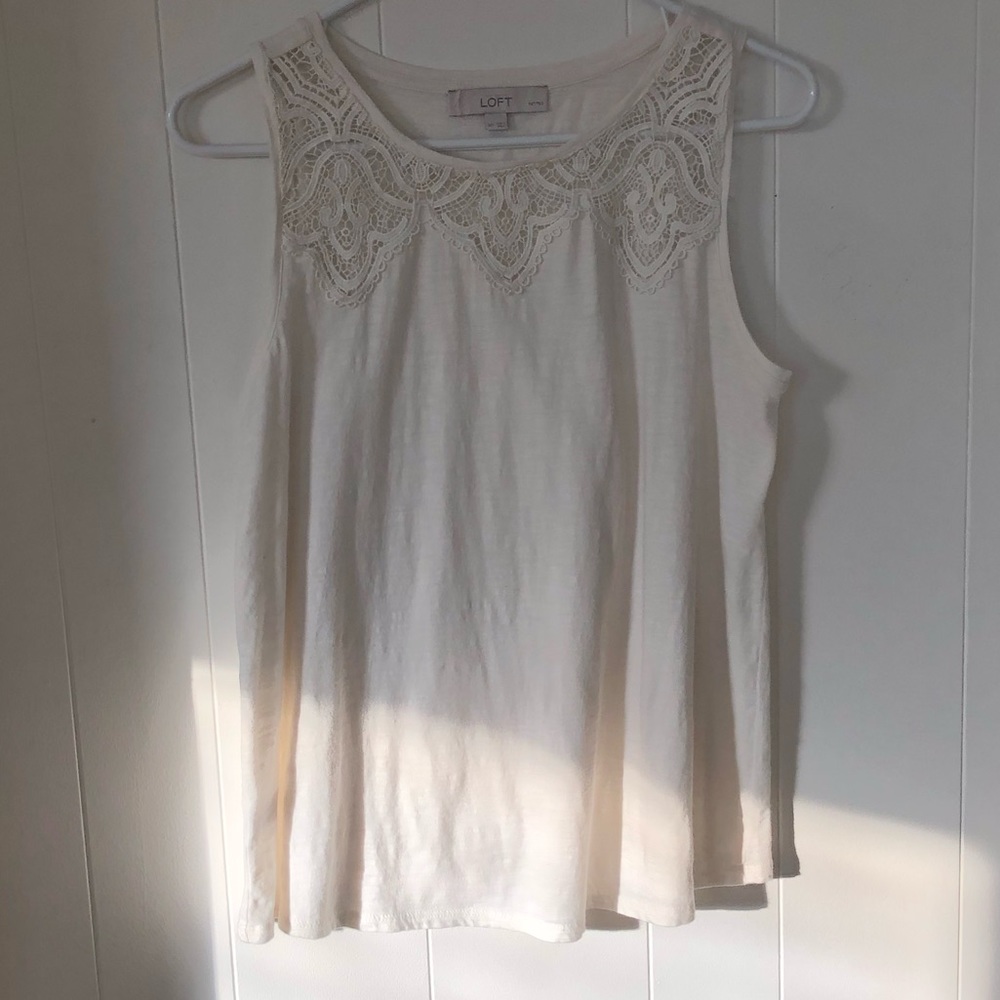 Loft MP cotton sleeveless Top